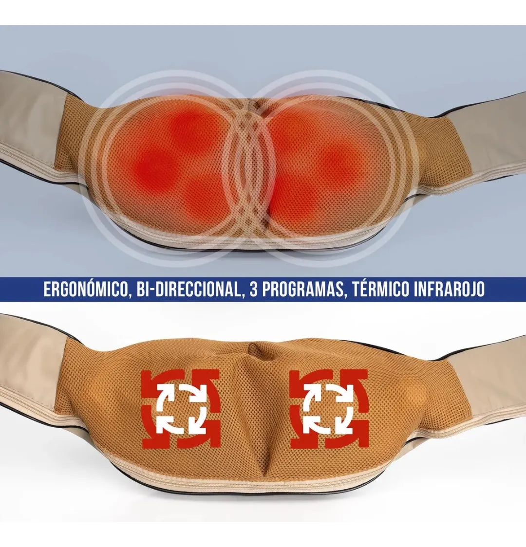 ¡MASAJEADOR! Hombros, espalda y cuello