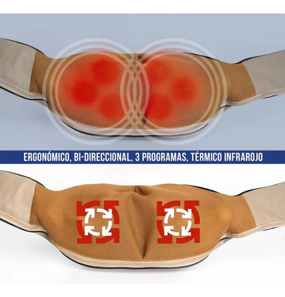 ¡MASAJEADOR! Hombros, espalda y cuello